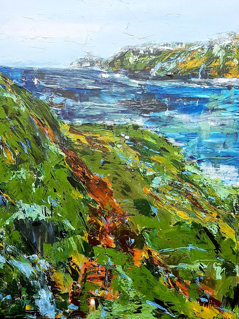 22 Liv på kanten - Færøerne 1 90x70 cm  Eborgholm