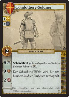 Condottiere-Söldner