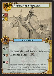 Berittener Sergeant