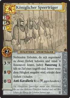 Königlicher Speerträger
