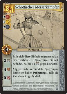 Schottischer Messerkämpfer