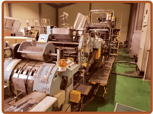 Rail de montage et façonnage sac kraft automatique Bordeaux Paris Toulouse Avignon Vichy Tulles Albi