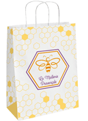 un-sac-en-kraft-blanc-avec-des-poignees-torsadees-personnalisé-en-3-couleurs-à-Bordeaux-Paris-Avignon-Tulles