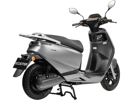 Ecooter Elmoped Stockholm Moped MC 2025  E3 Silver 6
