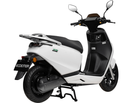 Ecooter Elmoped Stockholm Moped MC 2025  E3 White 6
