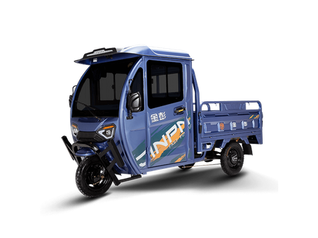 Trehjuligt elektriskt transportfordon leveransfordon 1