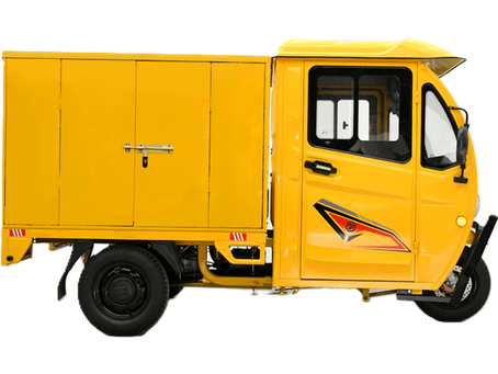 Trehjuligt elektriskt transportfordon leveransfordon budbärare 20252