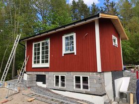 Attefallshus i Grisslehamn