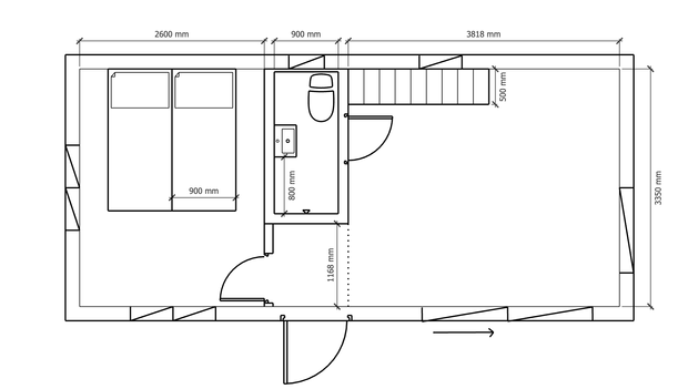 30 m2 - Alteljé 1