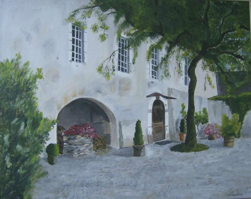 Concours 
Perroy la cour des miracles  
Acrylique 40x50 
2008