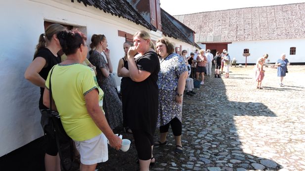 Der var rarest i skyggen