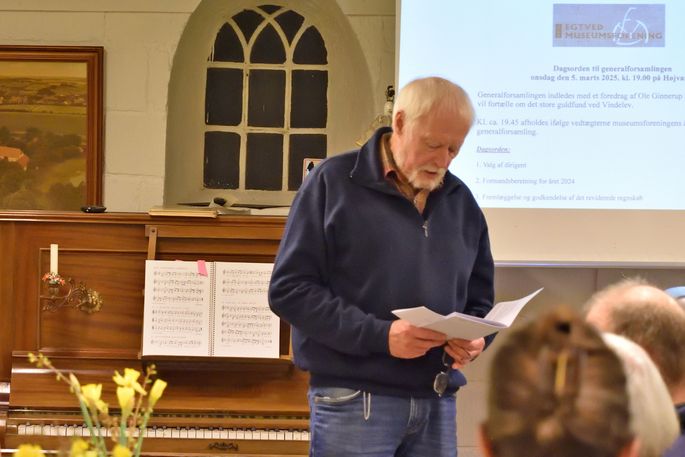 Peter Mattesen var dirigent