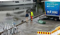 Inspesksjon av bunn og kaifront - 27.08.2018