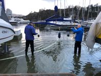 Særdeles høy vannstand - 15.01.2020