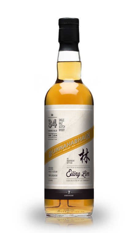 Bunnahabhain 1980/2014, 34yo, 46.2%, 7th Release, 50 bottles only