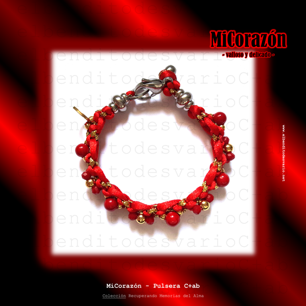 Pulsera C+ab, no personalizada, exclusiva, El Bendito Desvarío