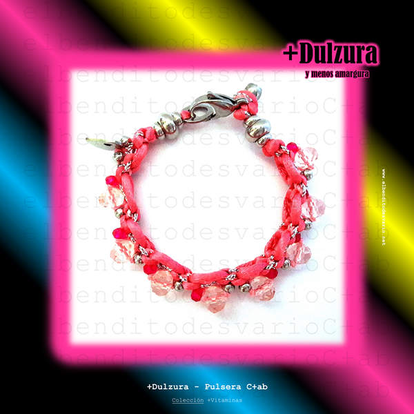 Pulsera C+ab, no personalizada, exclusiva, El Bendito Desvarío