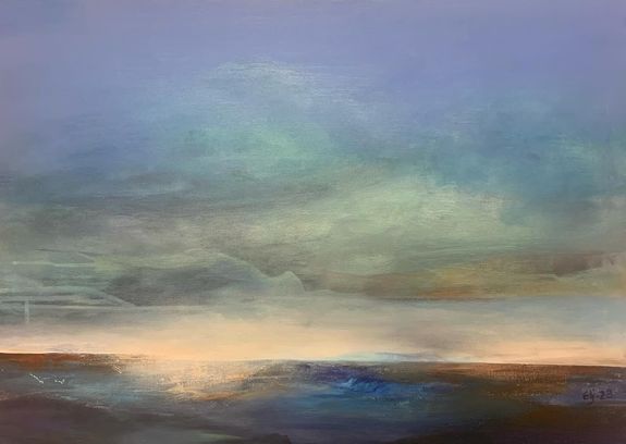Slør 70x50 - Solgt
