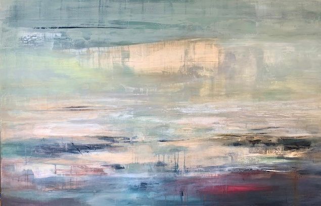Morgengry 150x100 - Solgt