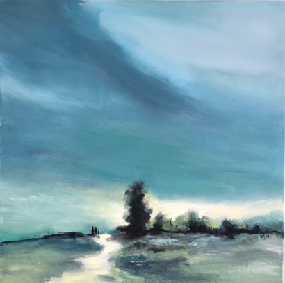 Høstlys I 60x60 - solgt