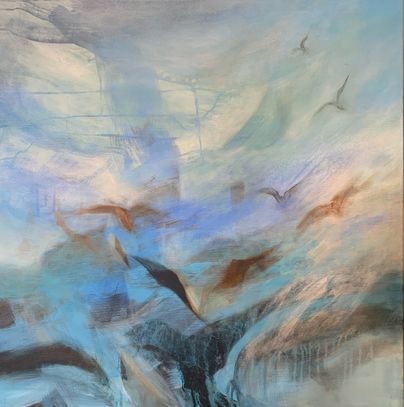 Luft under vingene 80x80 -Til salgs