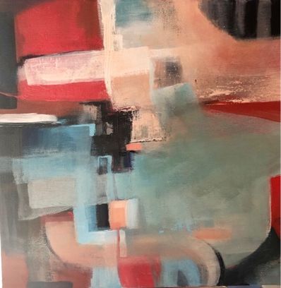 Abstrakte former i 30x30 - til salgs