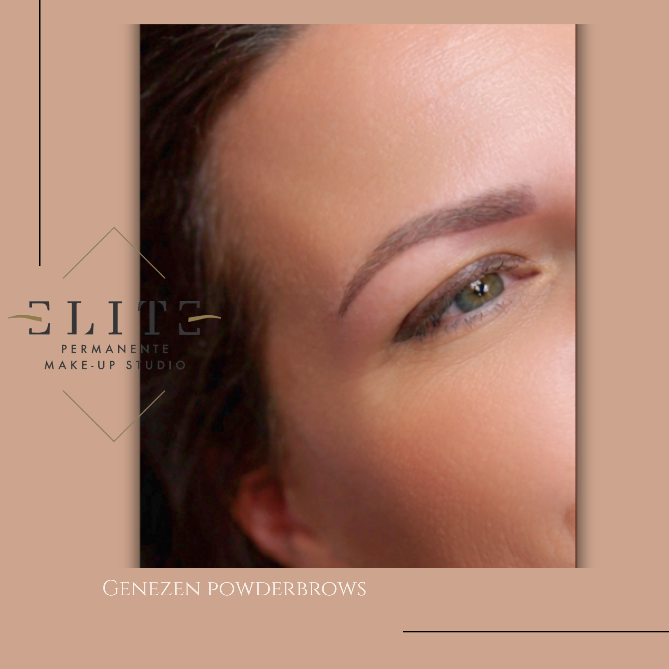 Voor & na resultaten powderbrows