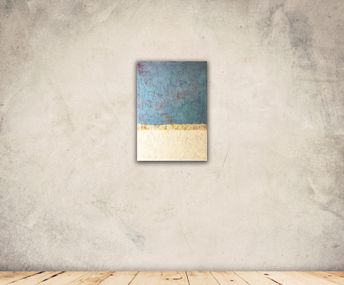 Sparkling-Summer-70x50-abstrakt-maleri-væg