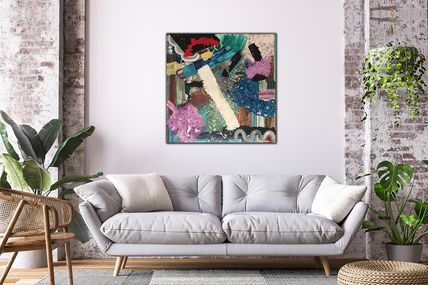 abstrakt-kunst-til-stuen-Forever and a day