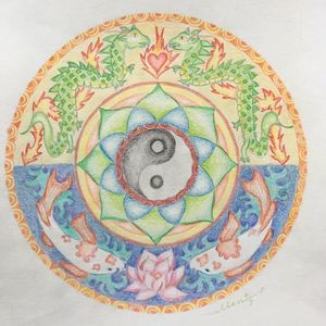 Yin Yang mandala beginners/gevorderden
