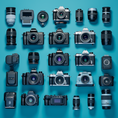 A view of the interface for a Custome database for High end equipment