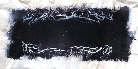 Distortion / oil on canvas / 150x60 cm /2014