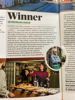 Winner, The Sunday Times, March 2023