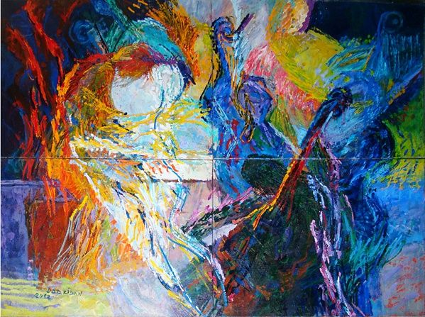 oil/canvas 140 cm/200 cm