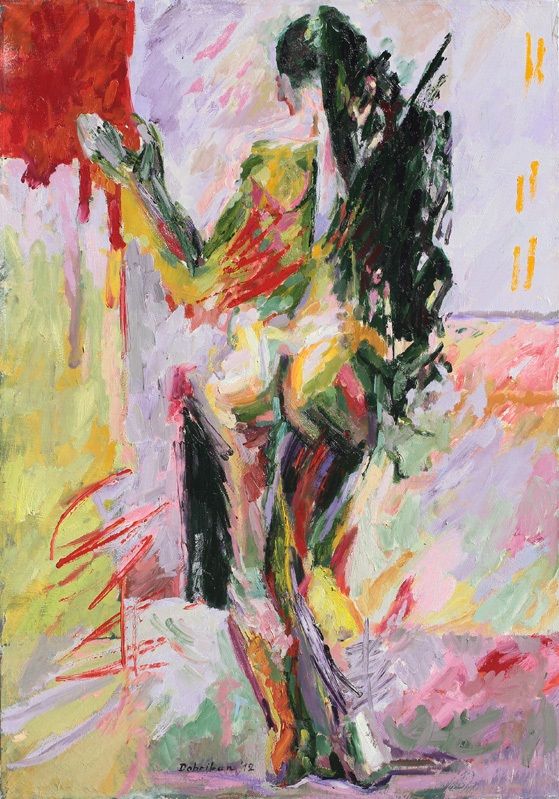 oil / canvas 100cm / 70cm. Work in the collection of Cluj Napoca Art Museum
