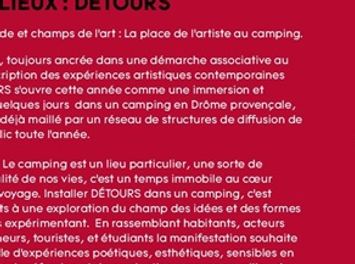Détour numérique, CCADP, centres d'arts sud Drôme