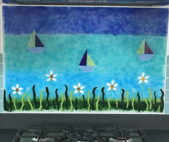 Boat splashback