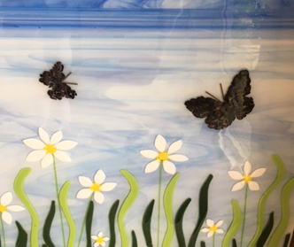 Butterfly splashback