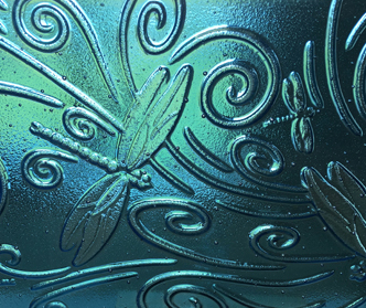 Glass dragonfly