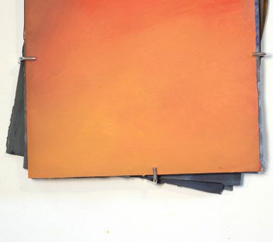 Gouache på papir 20x20 