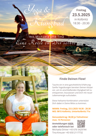 Yoga & Klangbad 23.5.2025