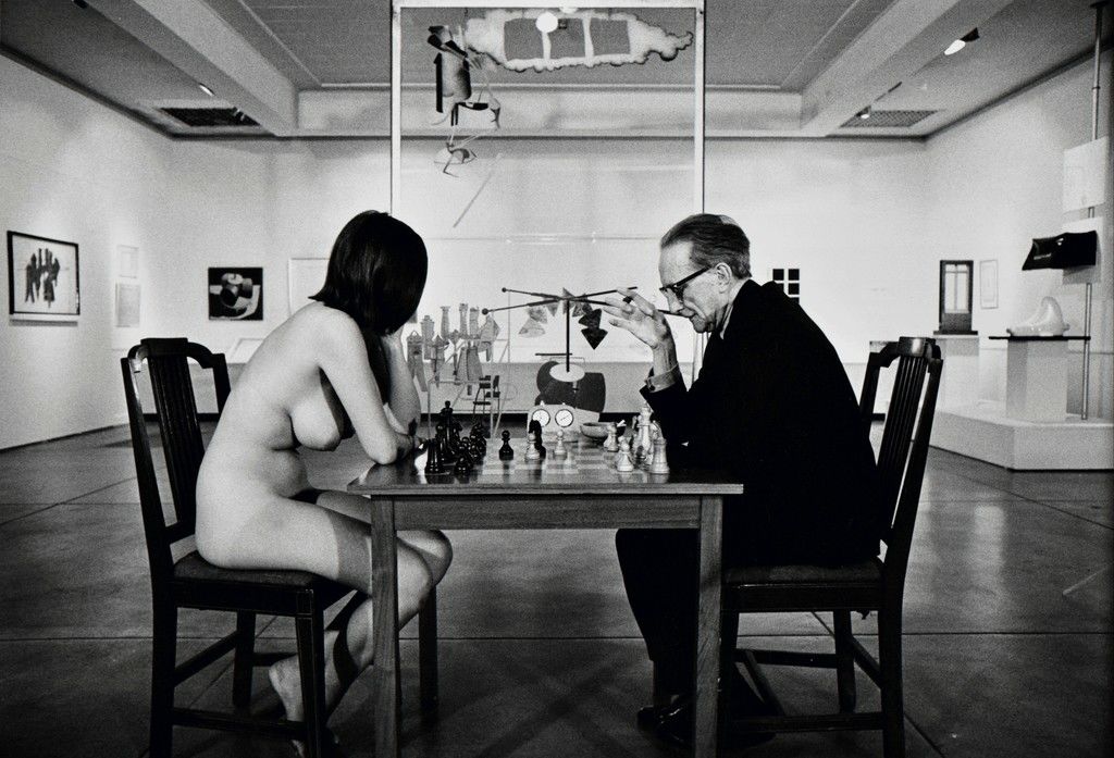 2. Duchamp Playing Chess with a Nude (Eve Babitz), 