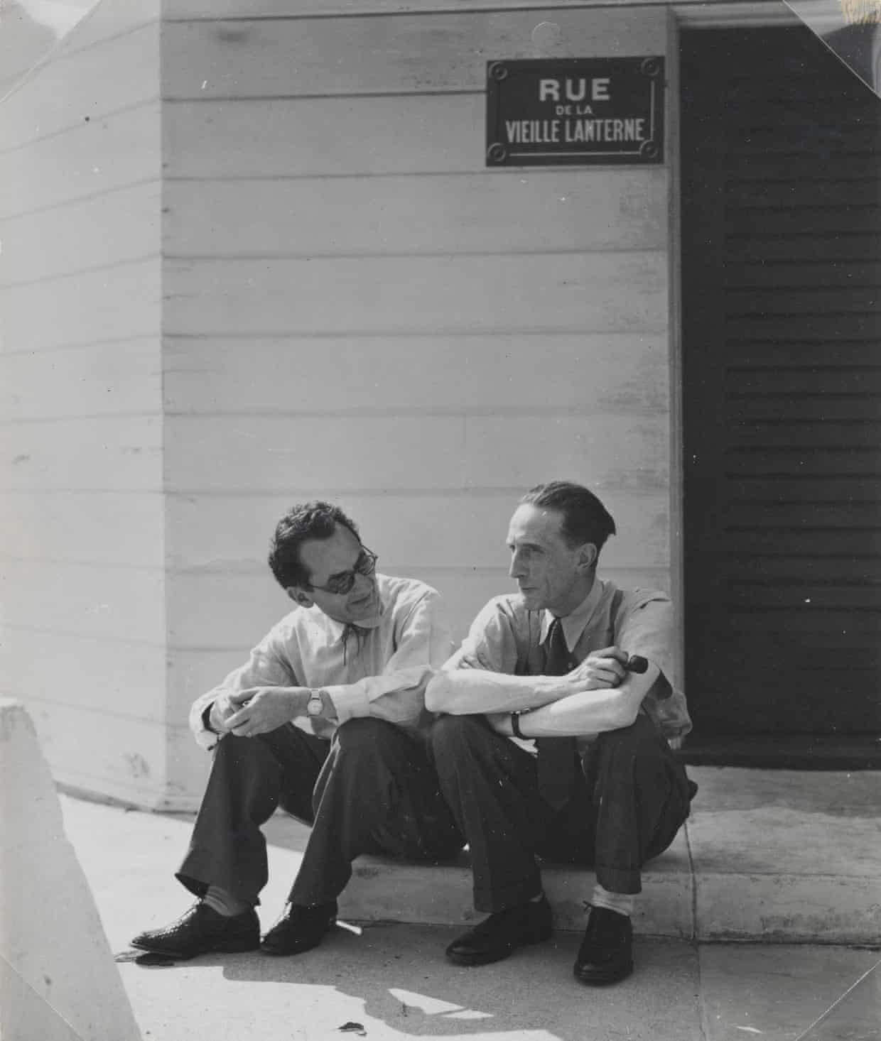 Man Ray och Marcel Duchamp 1948
