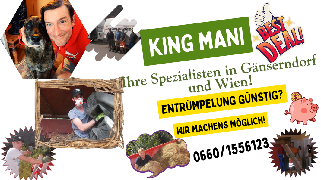 Entrümpelungsteam in Wien und Gänserndorf mit Big Bags und fachgemäßer Entsorgung