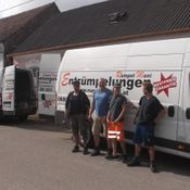 Biber Mitarbeiter Andi, Domi, Markus und Thomas