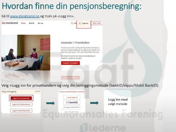 Pensjonsberegning