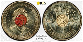 2020 Firefighters $2 Error MS65