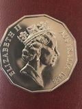 1988 Mule 50 c. coin 
