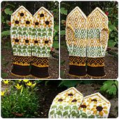 Sunflower Mittens