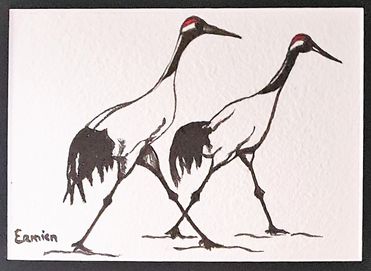 Walking cranes